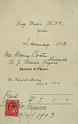 Bill for doctor 1903